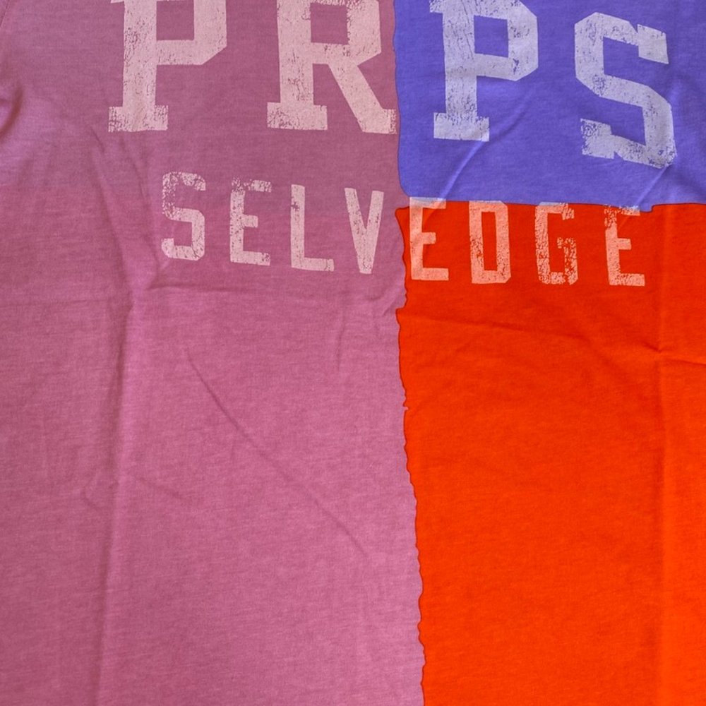 PRPS luxury brand Men's Pitcher T-shirt colorblock - Picture 6 of 9